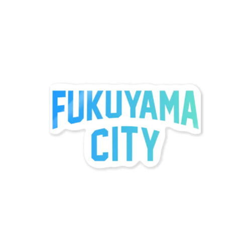 福山市 FUKUYAMA CITY ステッカー