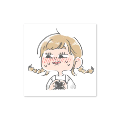 焦る女の子1 Sticker