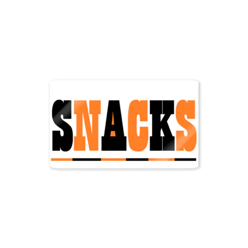 SNACKS004 ステッカー