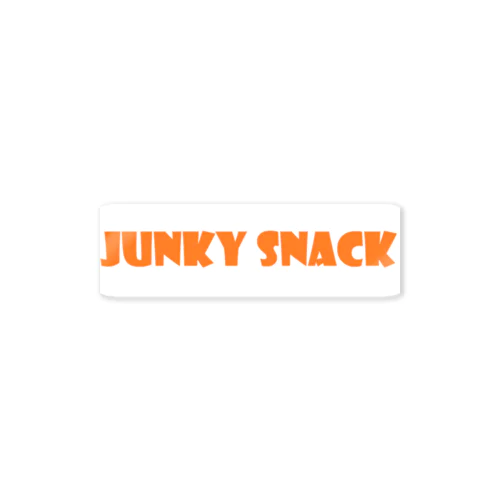 JUNKY SNACK 006-O ステッカー
