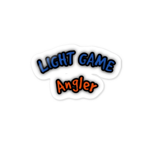 LIGHT GAME Angler Sticker