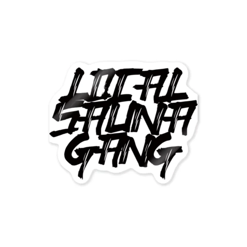 LOCAL SAUNA GANG Sticker