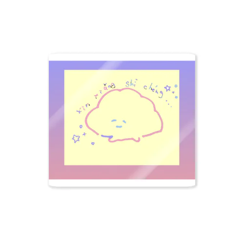 ほわほわほたてちゃんシール Sticker