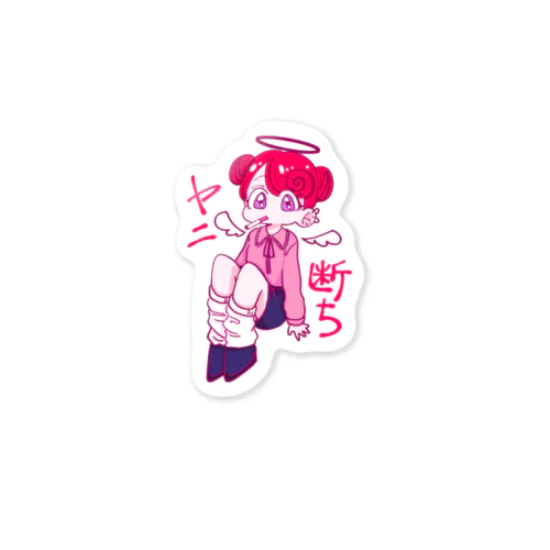 ヤニ断ち天使 mimi Sticker