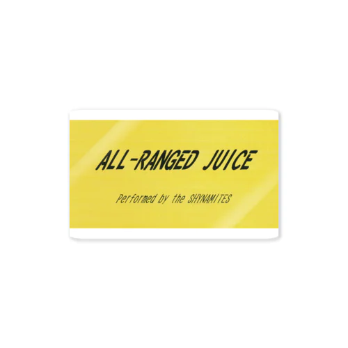 All-Ranged Juice 2002 ver.-Logo ステッカー