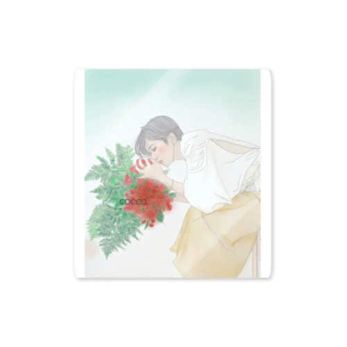 ダンサーシリーズ　1 「花の香り」 Sticker