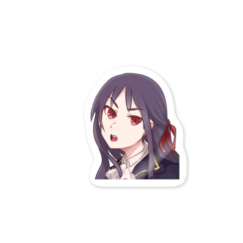 乙女ステッカー（椿）  Sticker