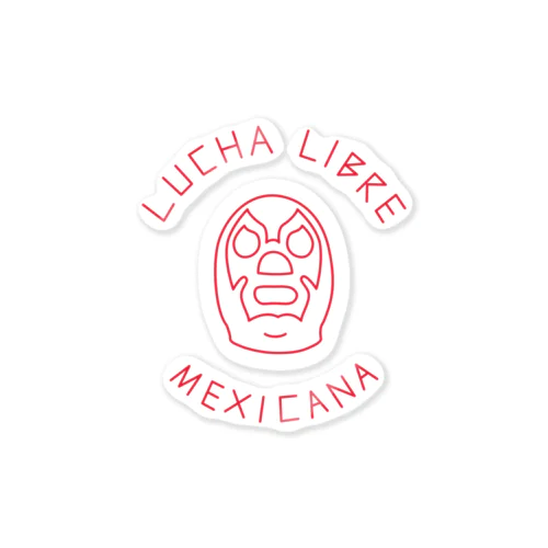 LUCHA LIBRE MEXICANA ステッカー