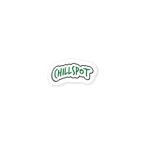 CHILL SPOT Sticker