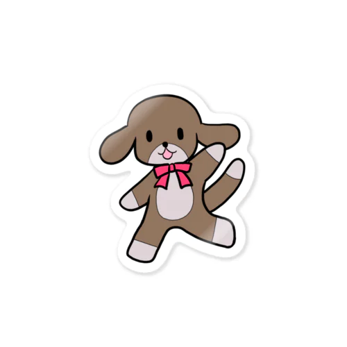 踊る犬 Sticker