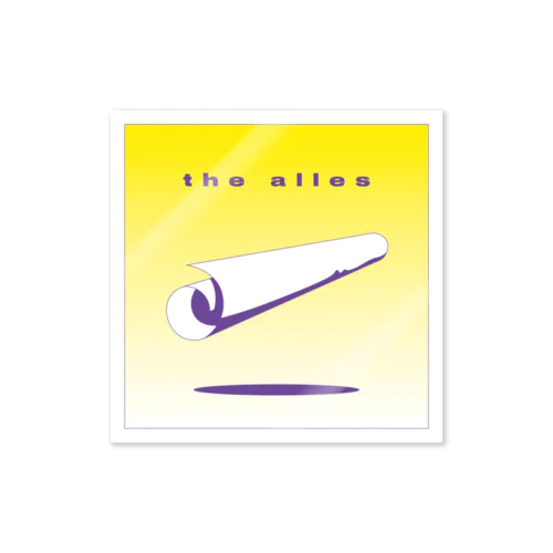 the alles Sticker