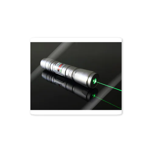 Green Laser Pointer Sticker