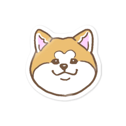 ソフト秋田犬 Sticker
