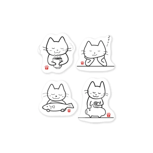 猫山さんステッカー Sticker