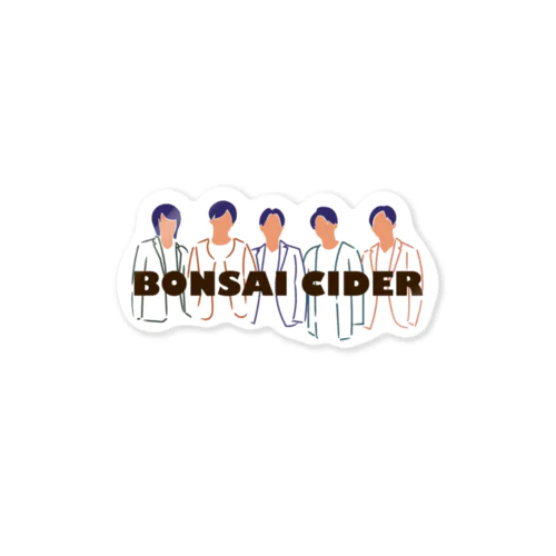 BONSAI member ステッカー