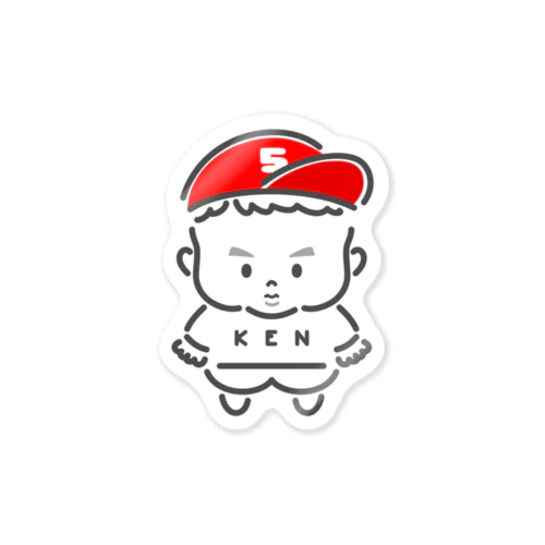 KEN ステッカー