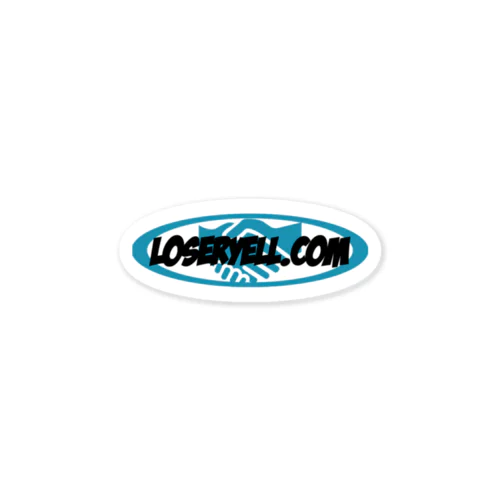 LOSERYELL.com Sticker