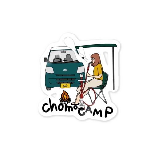 chomocampグッズ Sticker