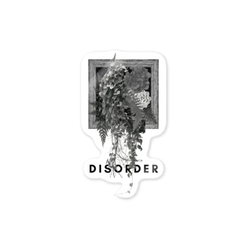 DISORDER(mono) ステッカー