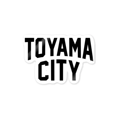 富山市 TOYAMA CITY Sticker