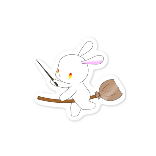 うさぎの魔法使い Sticker