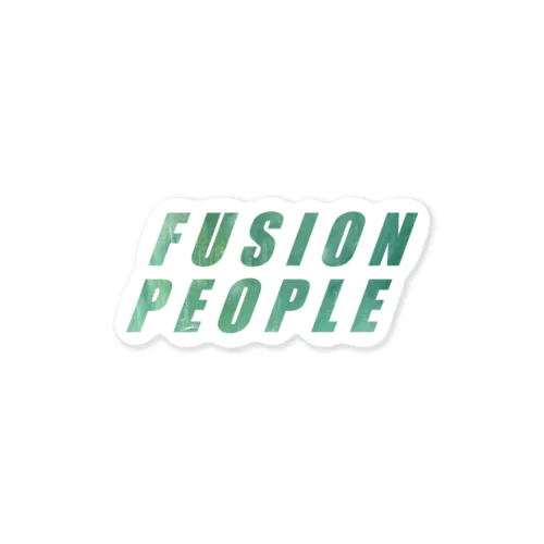 fusion people ステッカー