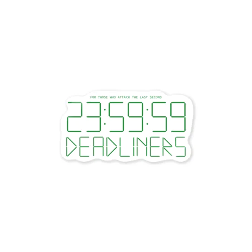 DEADLINERS-DIGITAL ステッカー