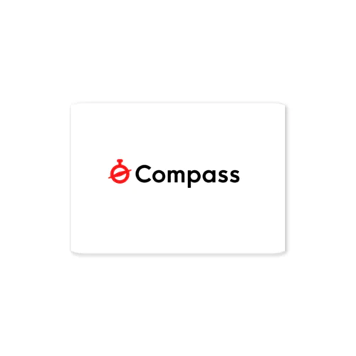 Compass Sticker