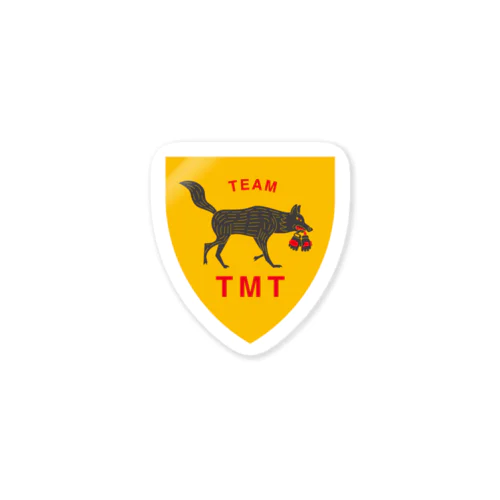 TEAM TMTエンブレム 스티커