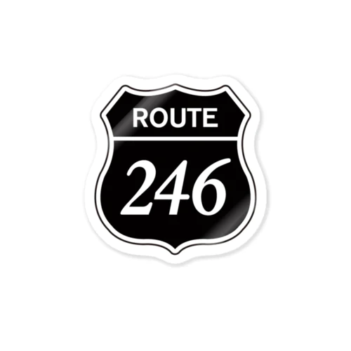 ROUTE246 BK Sticker