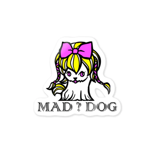 MAD?DOG Sticker