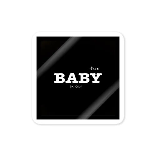 Baby in carグッズ ステッカー