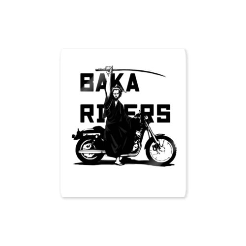 BAKARIDER ステッカー　バイク Sticker