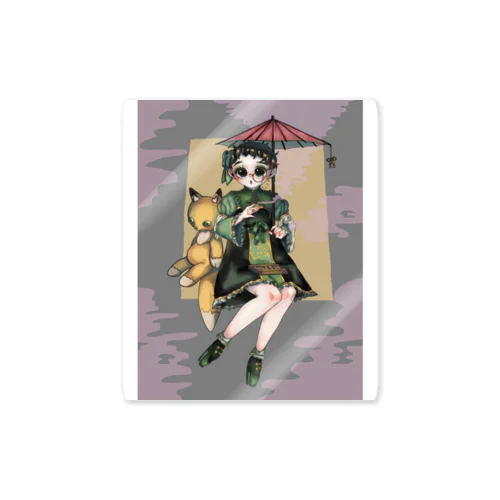 中華女装男の娘雲嵐 Sticker