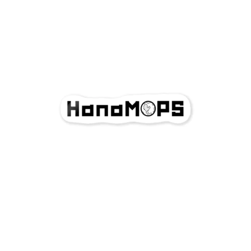 HanaMoPS　ロゴ ステッカー