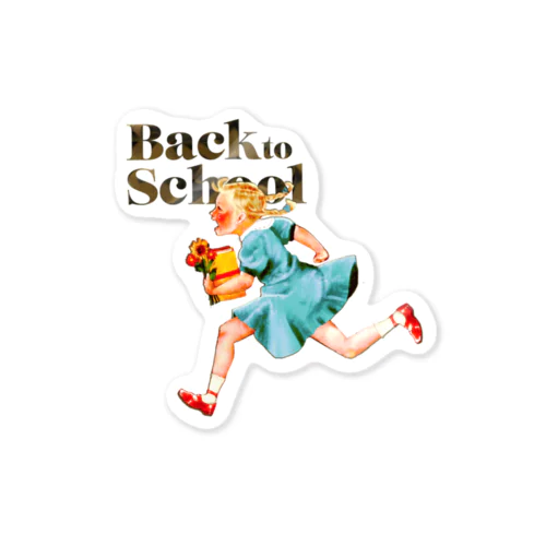Back To School A Sticker