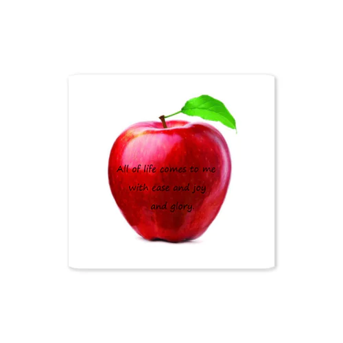 幸せのりんご Sticker