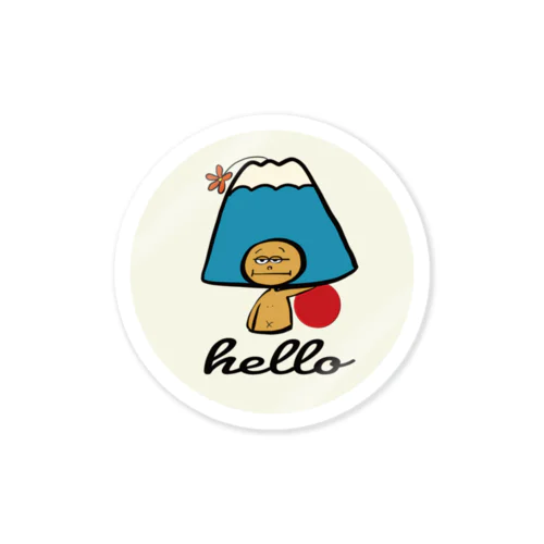 hello malibu. Sticker