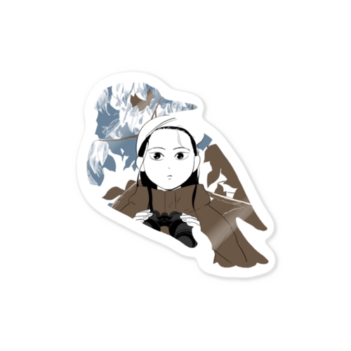 バードウォッチング Sticker