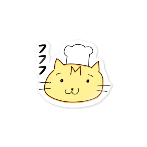 コックのテンちゃん Sticker