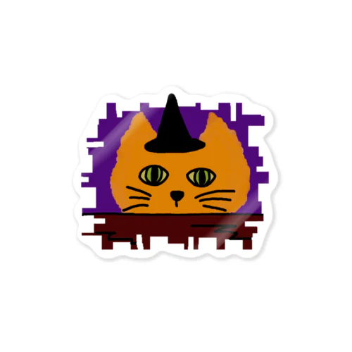 ハロウィンねこ Sticker