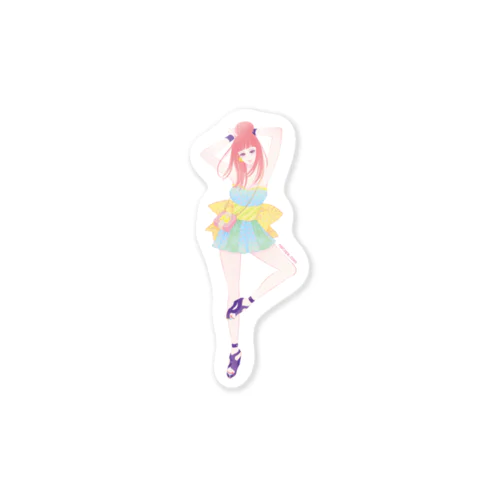 百子ちゃんシール Sticker