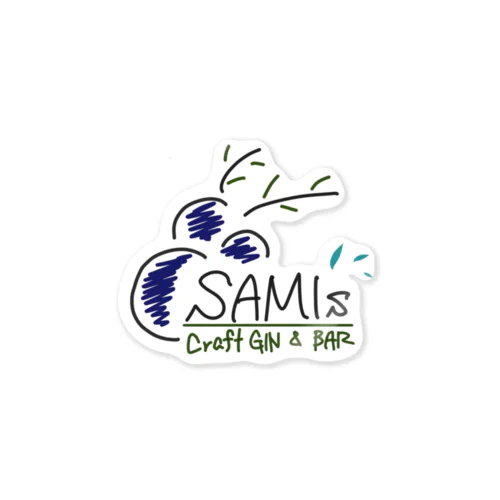 SAMIsロゴ Sticker