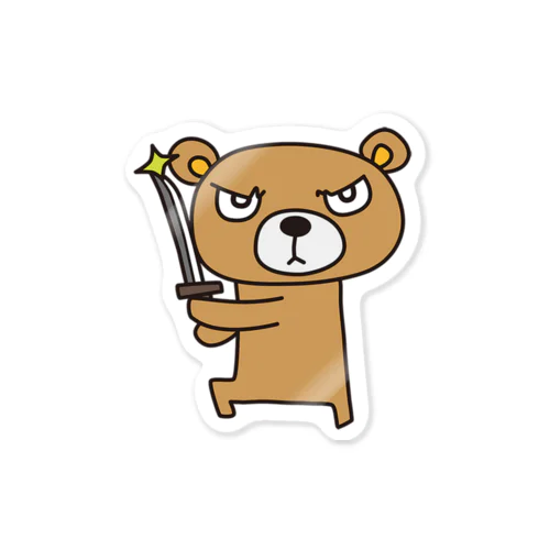 武士に憧れてステッカー Sticker