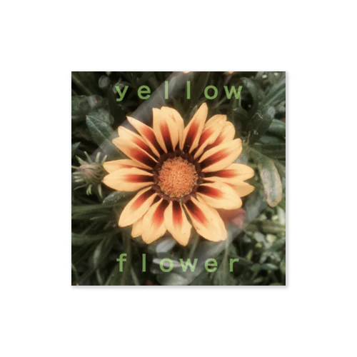 ｙｅｌｌｏｗ ｆｌｏｗｅｒ T ステッカー