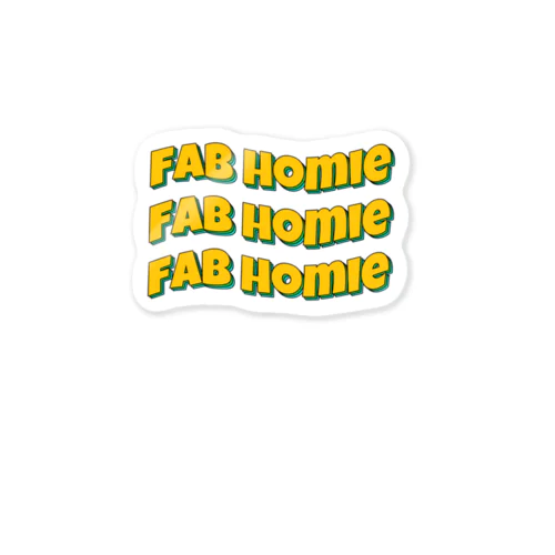 fab homie ステッカー ステッカー