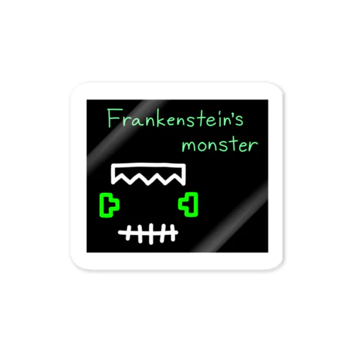 Frankenstein,s monster Sticker