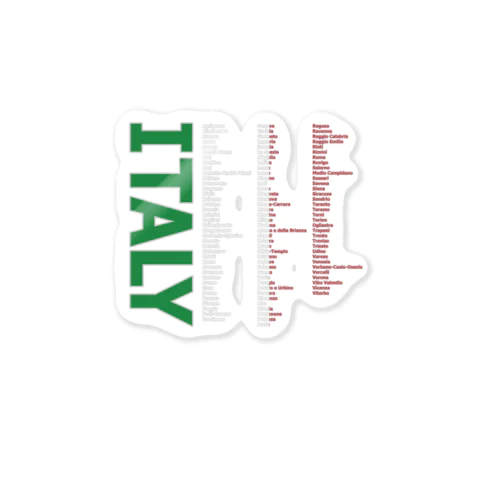 ITALY Sticker