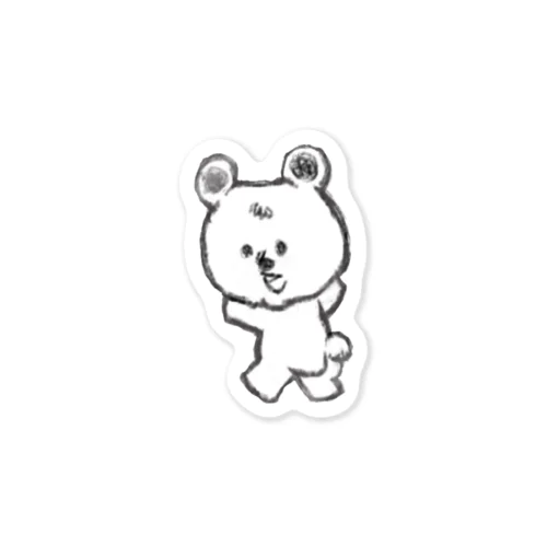 ぴったんこ熊さん Sticker