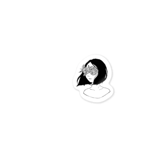恋は盲目ちゃん Sticker